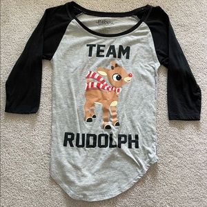 Rudolph baseball tee juniors size small